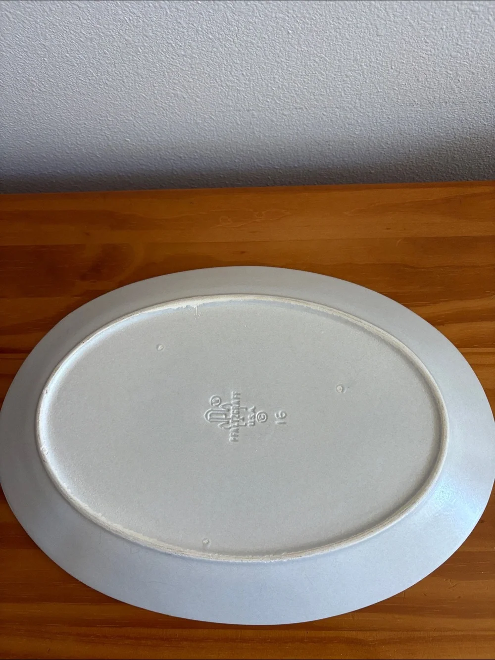 Pfaltzgraff Yorktowne Platter Oval USA Old Castle #16 Vintage 14” Turkey Serving